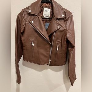 Vegan Leather Moto Jacket